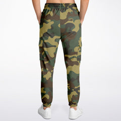 Camo 1 Athletic Cargo Sweatpants - AOP