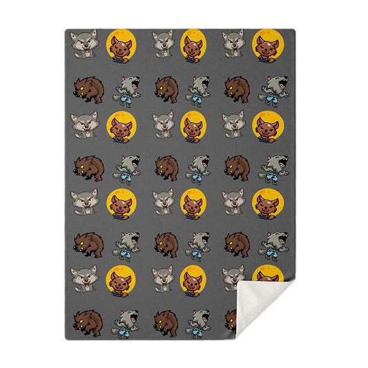 Wolf Mohan Blanket