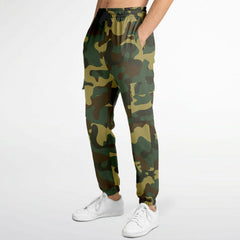 Camo 1 Athletic Cargo Sweatpants - AOP