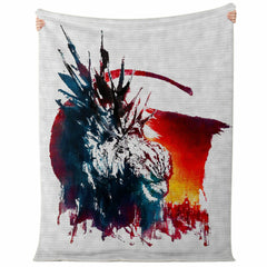 Godzilla 1 Premium Microfleece Blanket Mohan