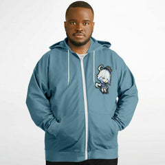 Genshin Fashion Plus-size Ziphoodie Mohan