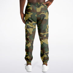 Camo 1 Athletic Cargo Sweatpants - AOP