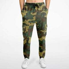 Camo 1 Athletic Cargo Sweatpants - AOP