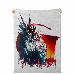 Godzilla 1 Premium Microfleece Blanket Mohan