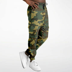 Camo 1 Athletic Cargo Sweatpants - AOP