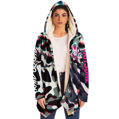 Kitsune Camo Glitch Women Cloak