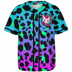 Kitsune Blue Leopard Premium Jersey