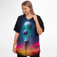 Planet Travel Spaceman Women Jersey