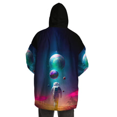 Planet Travel Spaceman Snug Hoodie