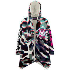 Kitsune Camo Glitch Women Cloak