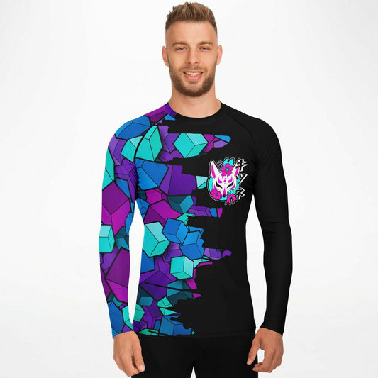 Kitsune Cube Rash guard