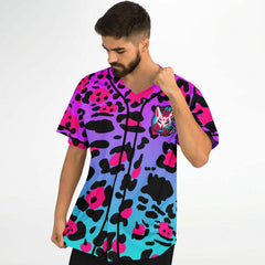 Kitsune Purple Leopard Jersey