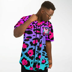 Kitsune Purple Leopard Jersey