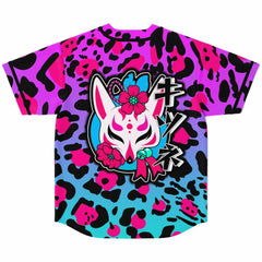 Kitsune Purple Leopard Jersey