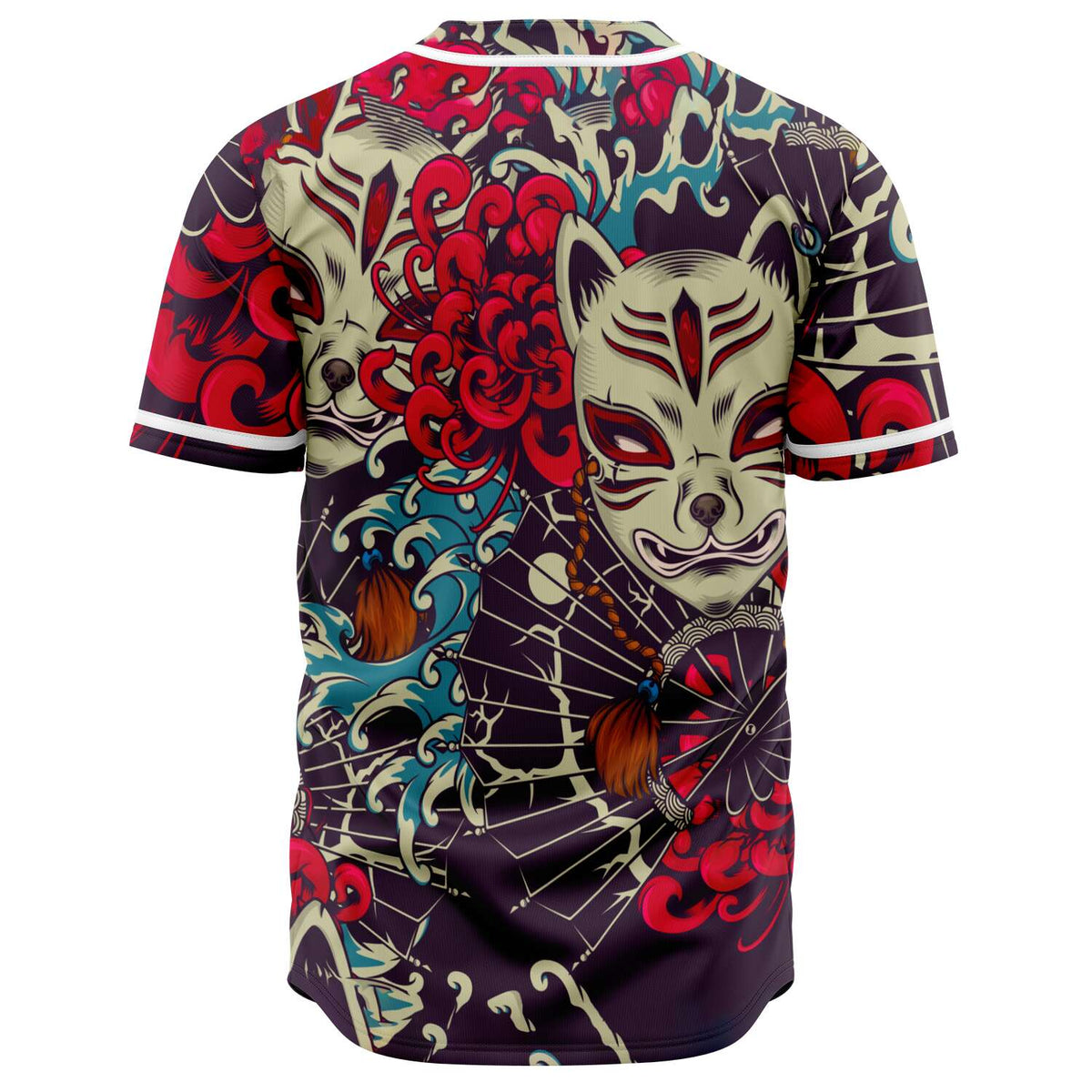 Kitsune Art Premium Women Jersey