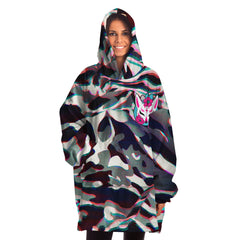 Kitsune Camo Glitch Snug Hoodie