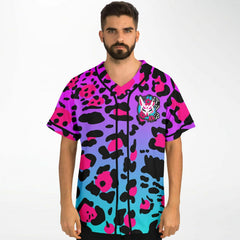 Kitsune Purple Leopard Jersey