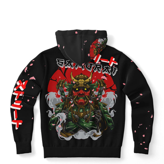 Oni Street Samurai Premium Hoodie