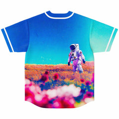 Space Flower Walk Women Jersey